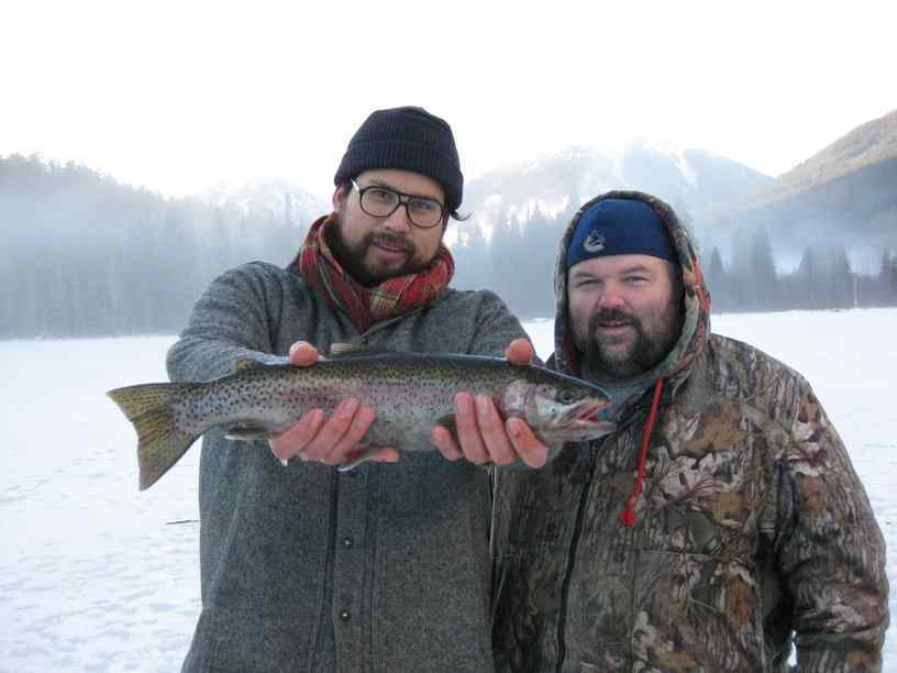 Winter Fishing In BC