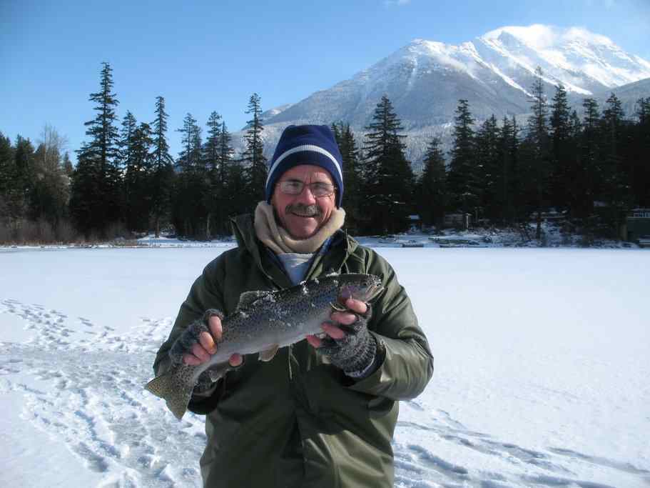 Rainbow Trout Ice Fishing